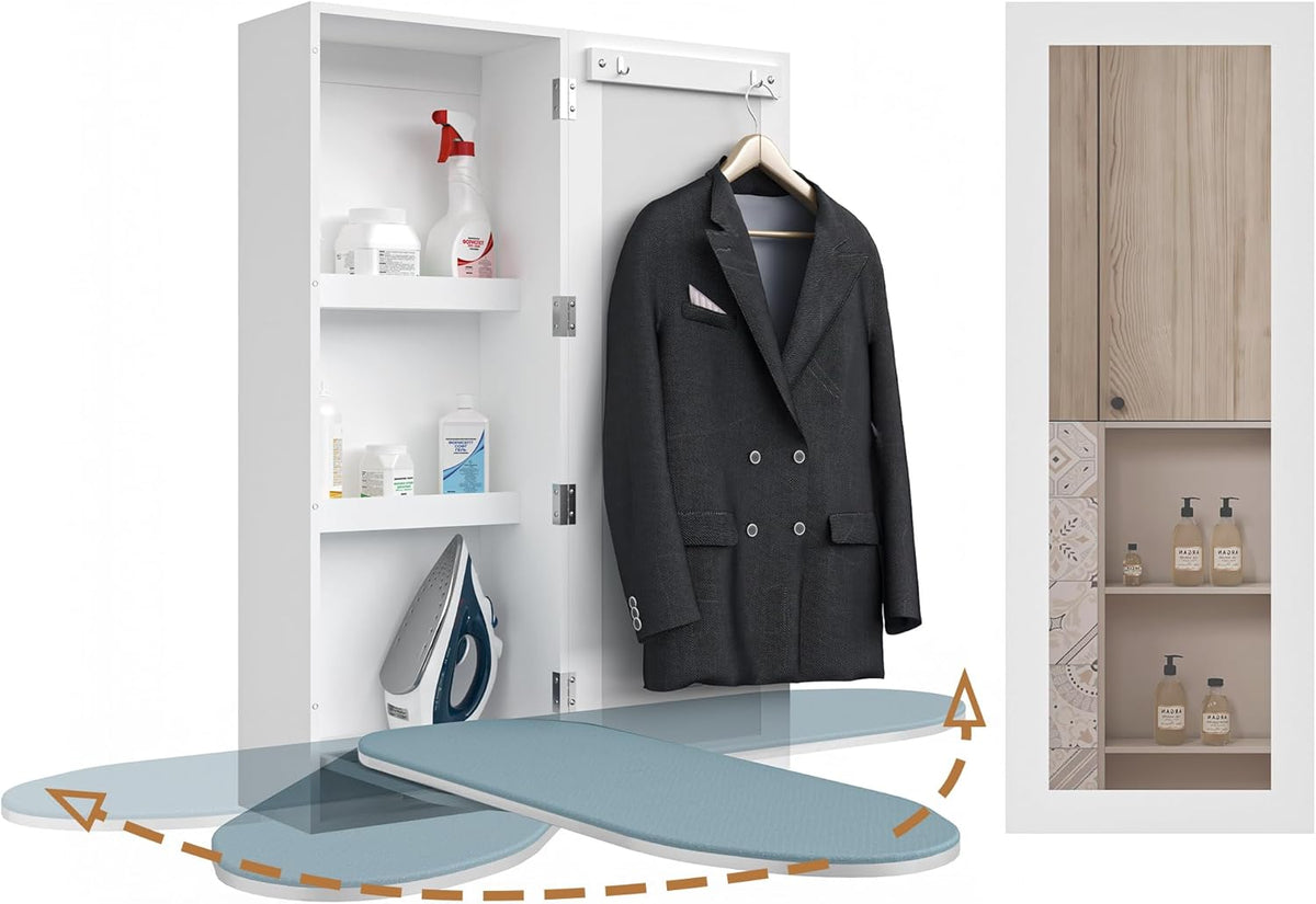 Ce miroir integre une structure pliante